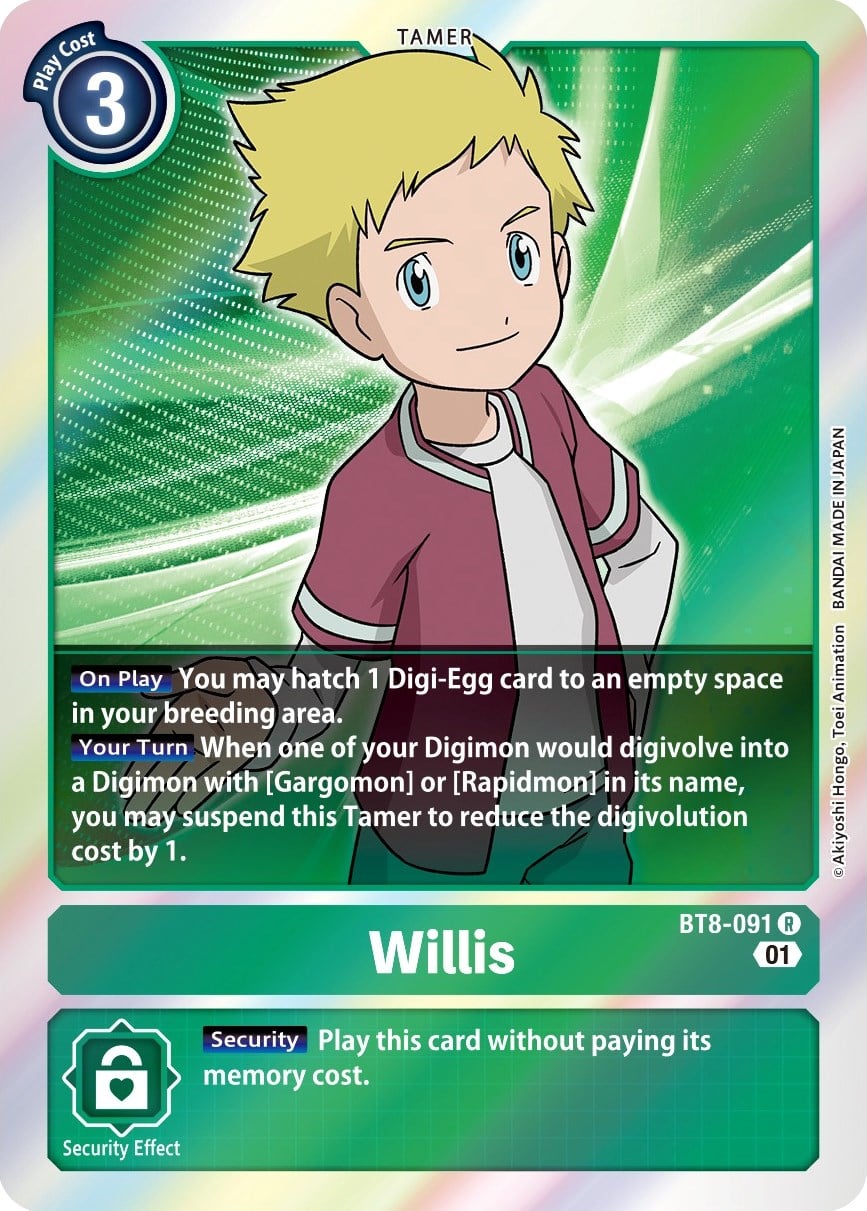 Willis BT8-091 [ Inglese / Giapponese ]