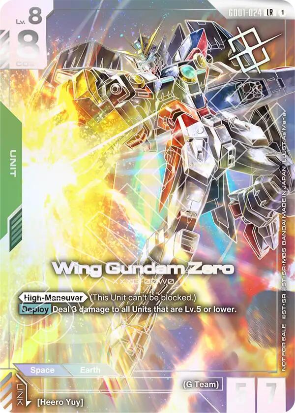 Wing Zero GD01-024 [ Inglese / Giapponese ]
