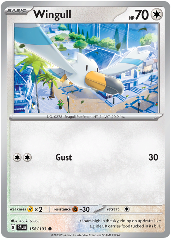 Wingull - Evoluzioni a Paldea 158/193 [ Italiano ]