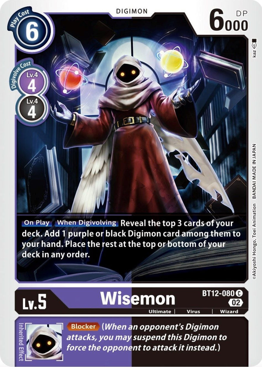 Wisemon BT12-080 [ Inglese / Giapponese ]