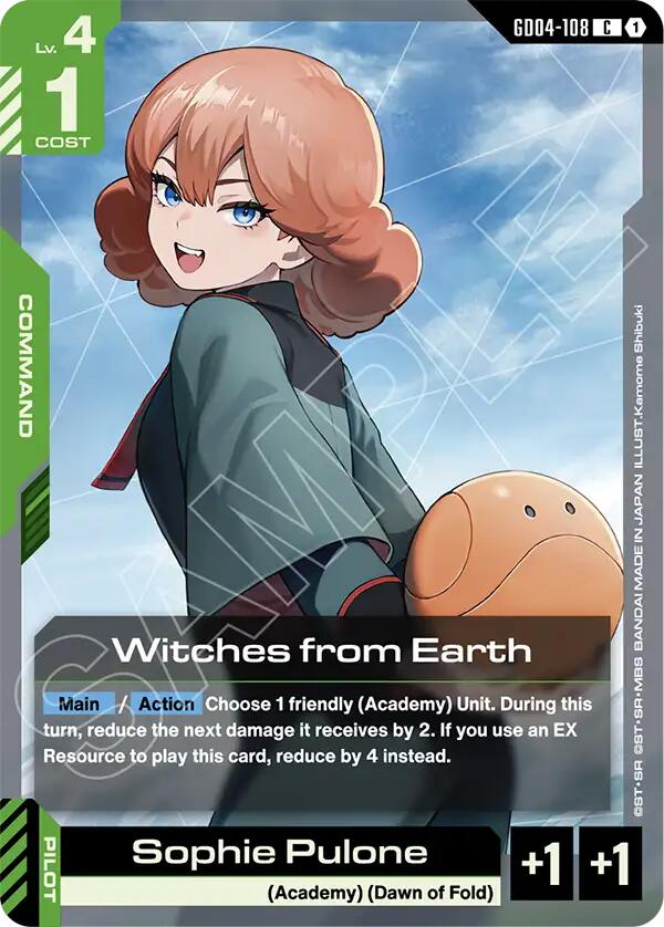 Witches from Earth GD04-108 [ Inglese / Giapponese ]