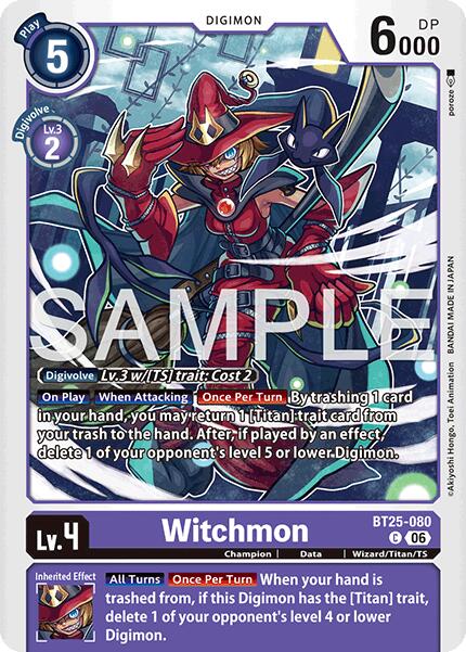 Witchmon BT25-080 [ Inglese / Giapponese ]