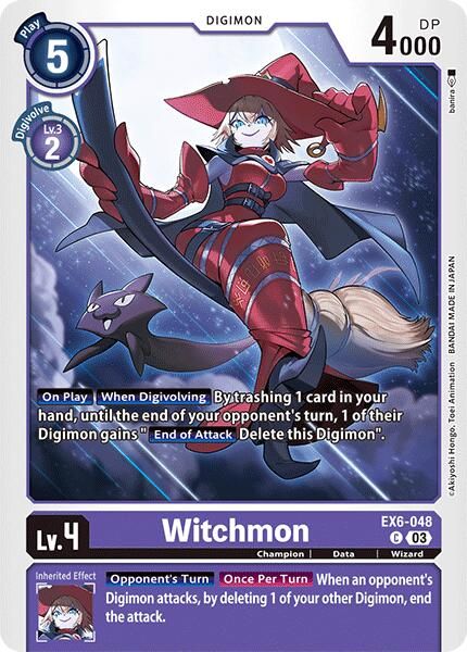 Witchmon EX6-048 [ Inglese / Giapponese ]