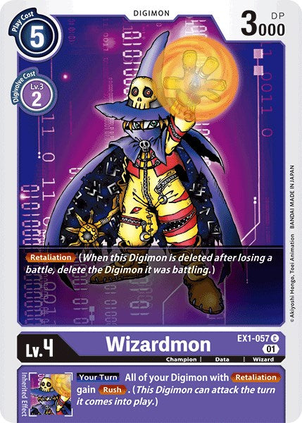 Wizardmon EX1-057 [ Inglese / Giapponese ]