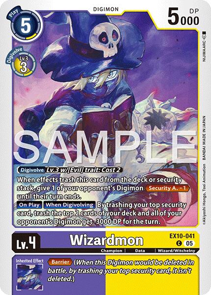 Wizardmon EX10-041 [ Inglese / Giapponese ]