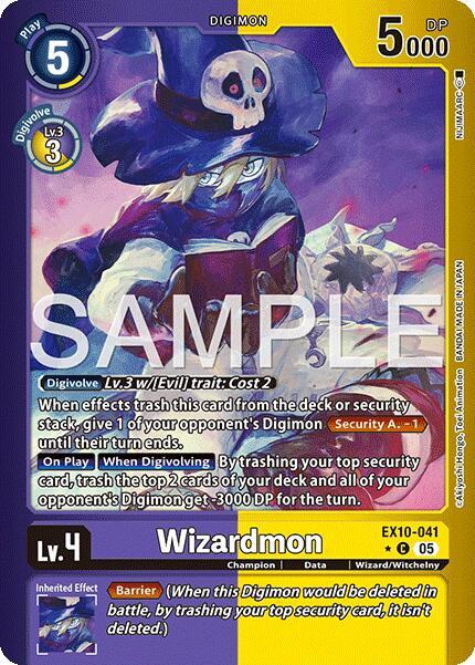 Wizardmon EX10-041 [ Inglese / Giapponese ]