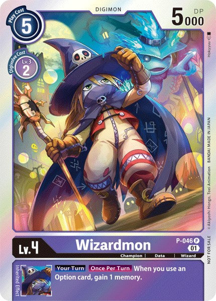 Wizardmon P-046 [ Inglese / Giapponese ]