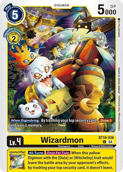Wizardmon BT18-036 [ Inglese / Giapponese ]