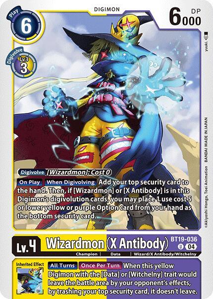 Wizardmon BT19-036 [ Inglese / Giapponese ]