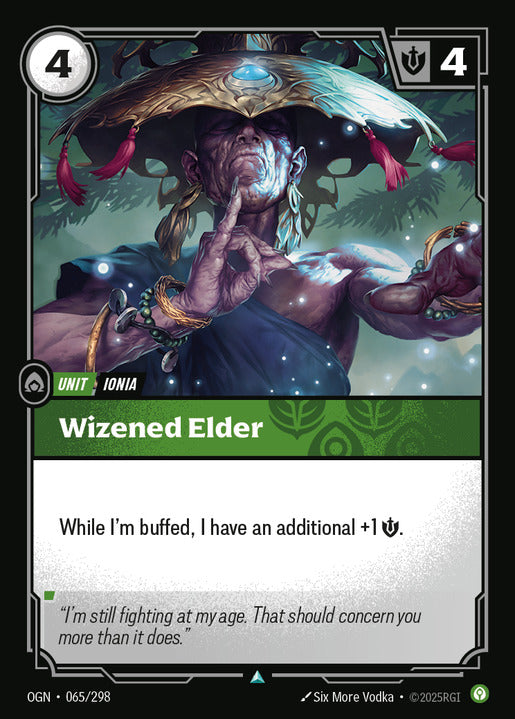 Wizened Elder (Uncommon) [ Inglese / Cinese Semplificato ]
