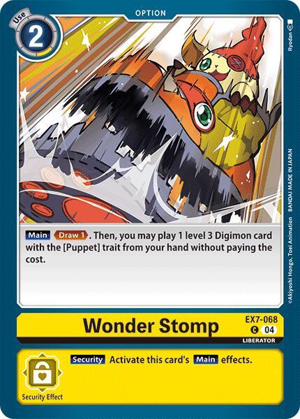 Wonder Stomp EX7-068 [ Inglese / Giapponese ]