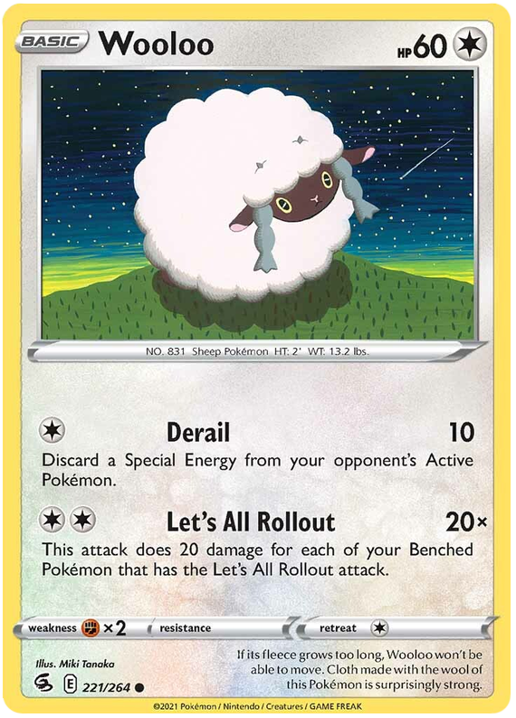 Wooloo - Colpo Fusione 221/264 [ Italiano / Inglese ]