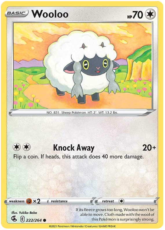 Wooloo - Colpo Fusione 222/264 [ Italiano / Inglese ]