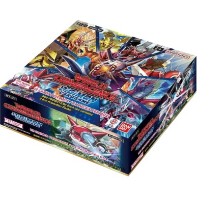 DIGIMON CARD GAME WOLRD CONVERGENCE BOOSTER BT-21 - BOX