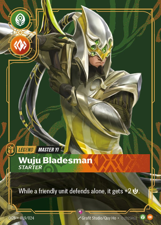 Master Yi - Wuju Bladesman [ Inglese / Cinese Semplificato ]