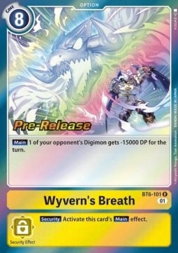 Wyvern's Breath BT6-101 [ Inglese / Giapponese ]
