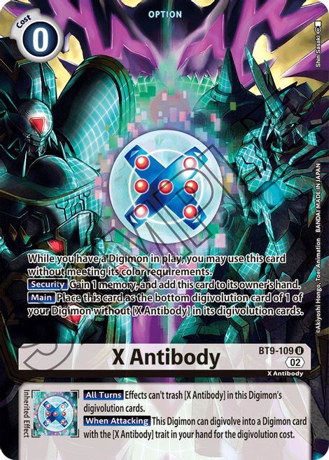 X Antibody BT9-109 [ Inglese / Giapponese ]