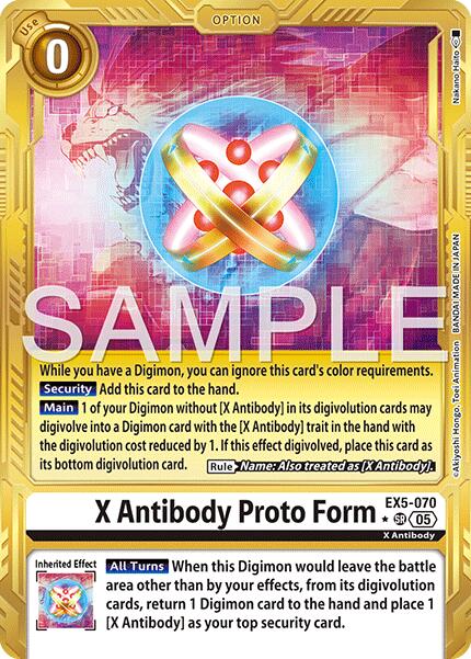 X Antibody Proto Form EX5-070 [ Inglese / Giapponese ]