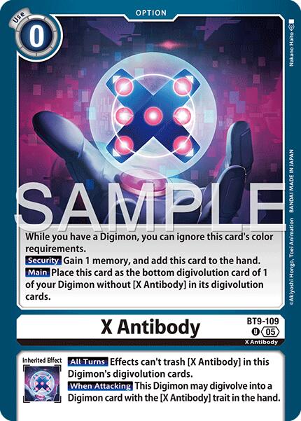 X Antibody BT9-109 [ Inglese / Giapponese ]