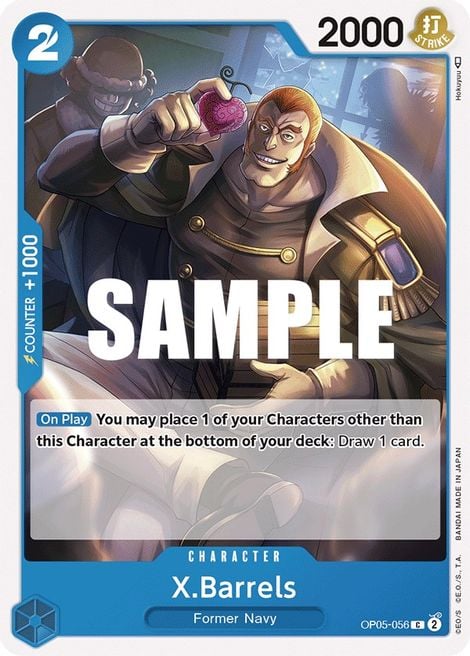 X Barrels OP05-056 [ Inglese / Giapponese / Francese / Cinese Semplificato ]