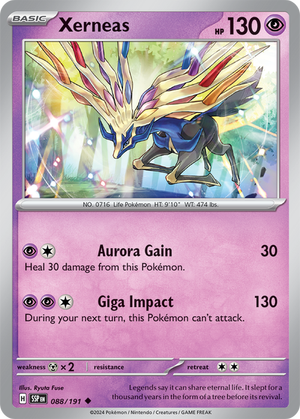 Xerneas - Scintille Folgoranti 088/191 [ Italiano / Inglese ]