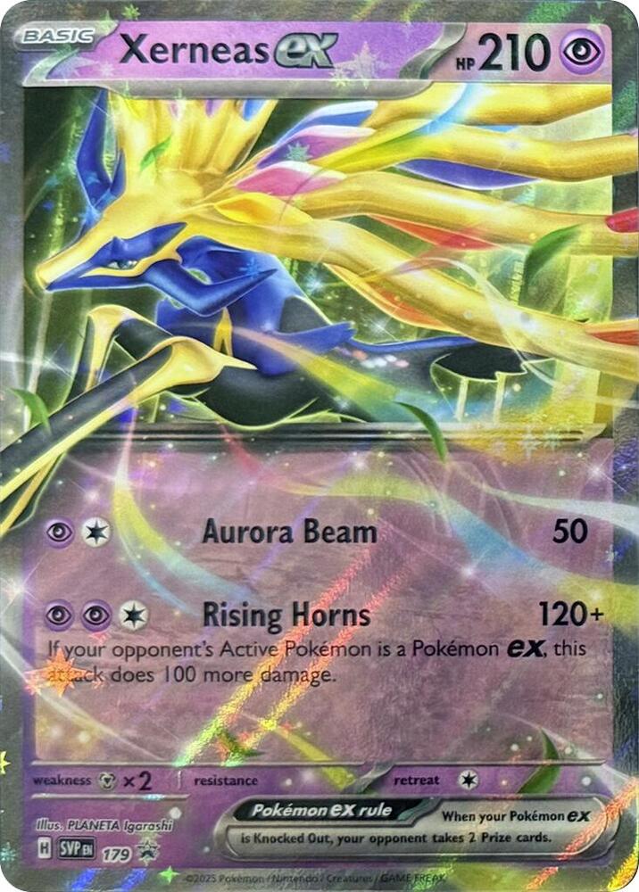 Xerneas-ex - SVP Black Star Promos SVP 179 [ Italiano / Inglese ]