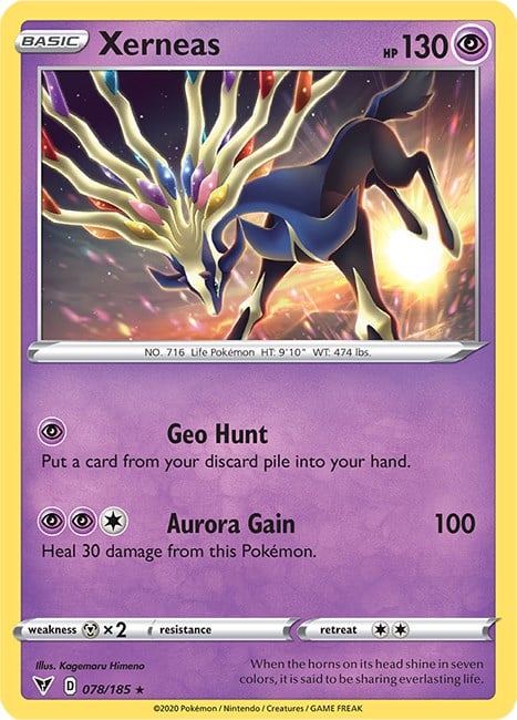 Xerneas - Voltaggio Sfolgorante 078/185 [ Italiano / Inglese ]