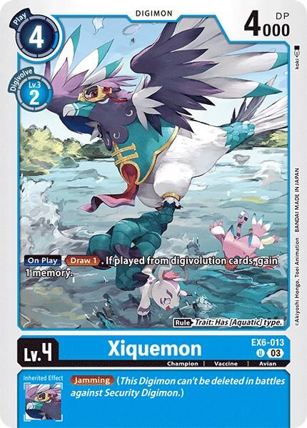Xiquemon EX6-013 [ Inglese / Giapponese ]