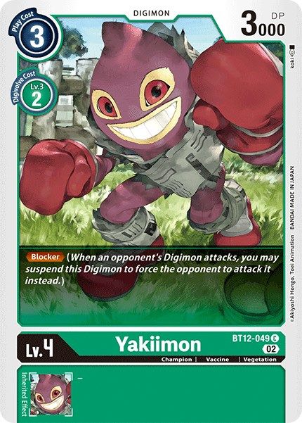 Yakiimon BT12-049 [ Inglese / Giapponese ]