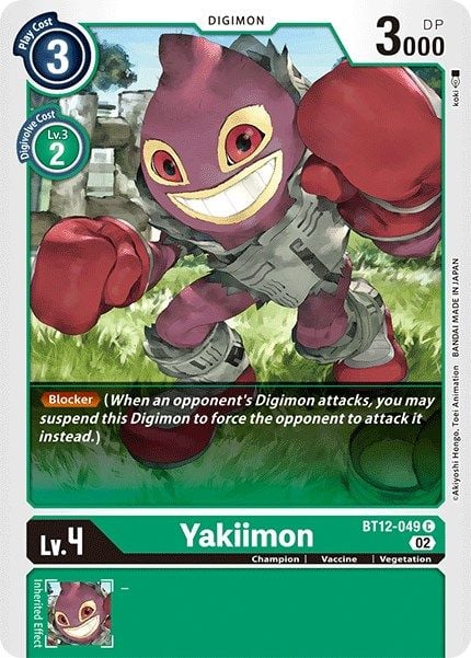 Yakiimon BT12-049 [ Inglese / Giapponese ]