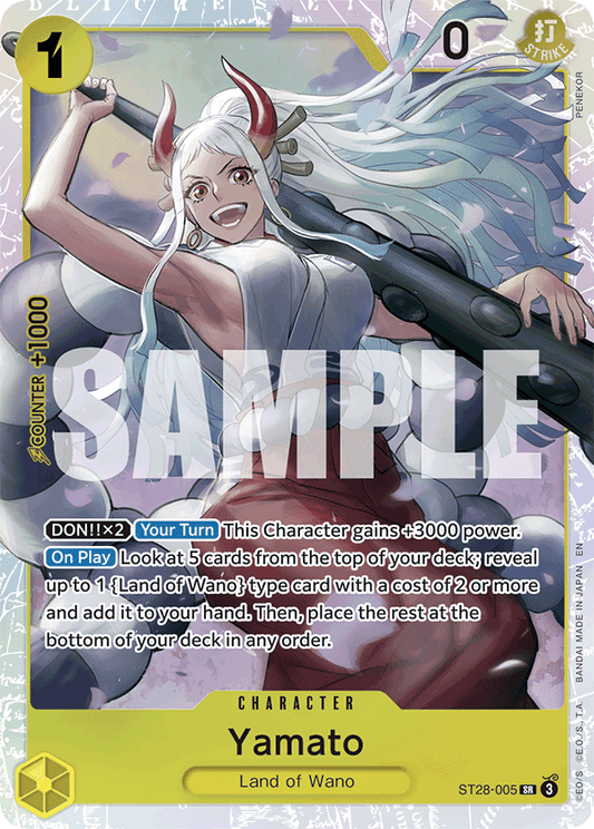 Yamato ST28-005 [ Inglese / Giapponese / Francese / Cinese Semplificato ]