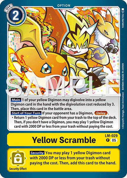 Yellow Scramble LM-029 [ Inglese / Giapponese ]