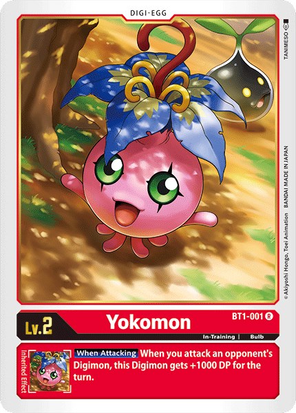 Yokomon BT1-001 [ Inglese / Giapponese ]