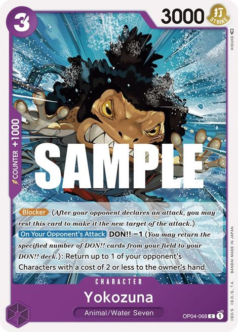 Yokozuna OP04-068 [ Inglese / Giapponese / Francese / Cinese Semplificato ]