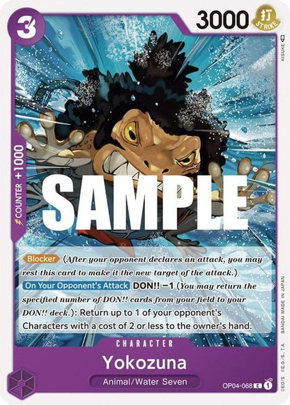 Yokozuna OP04-068 [ Inglese / Giapponese / Francese / Cinese Semplificato ]