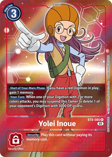 Yolei Inoue BT8-085 [ Inglese / Giapponese ]