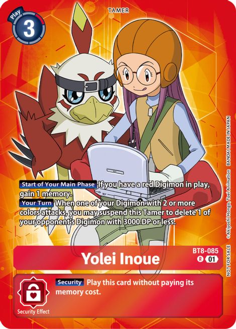 Yolei Inoue BT8-085 [ Inglese / Giapponese ]