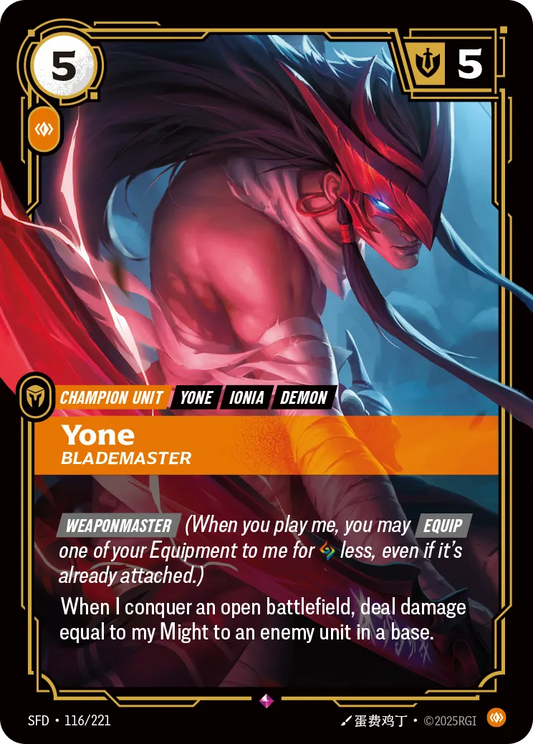 Yone - Blademaster [ Inglese / Cinese Semplificato ]