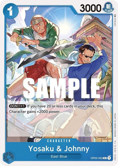Yosaku & Johnny OP03-053 [ Inglese / Giapponese / Francese / Cinese Semplificato ]