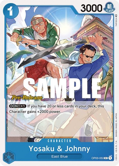 Yosaku & Johnny OP03-053 [ Inglese / Giapponese / Francese / Cinese Semplificato ]