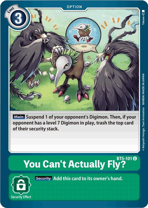 You Can't Actually Fly? BT5-101 [ Inglese / Giapponese ]