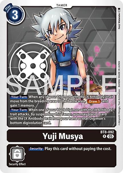 Yuji Musya BT8-092 [ Inglese / Giapponese ]