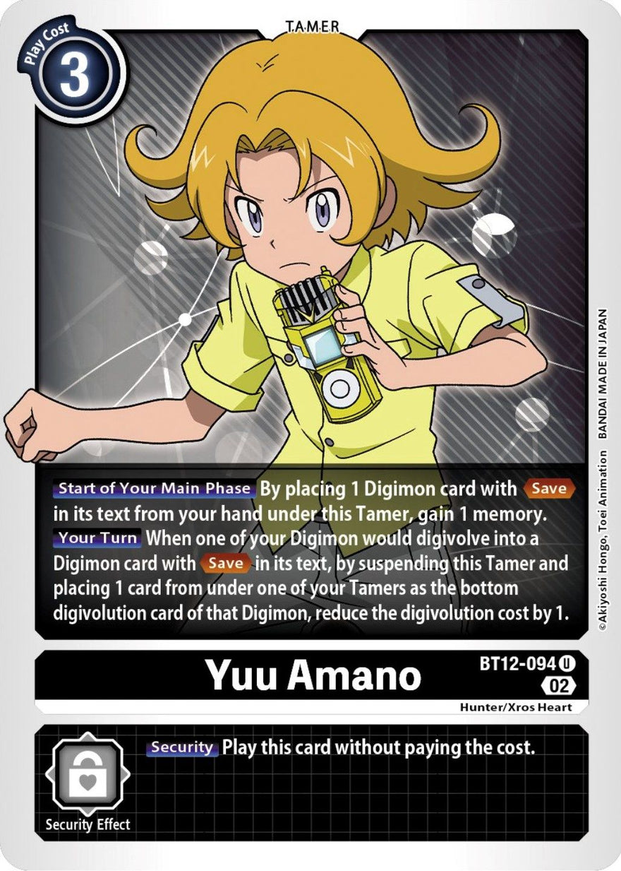 Yuu Amano BT12-094 [ Inglese / Giapponese ]