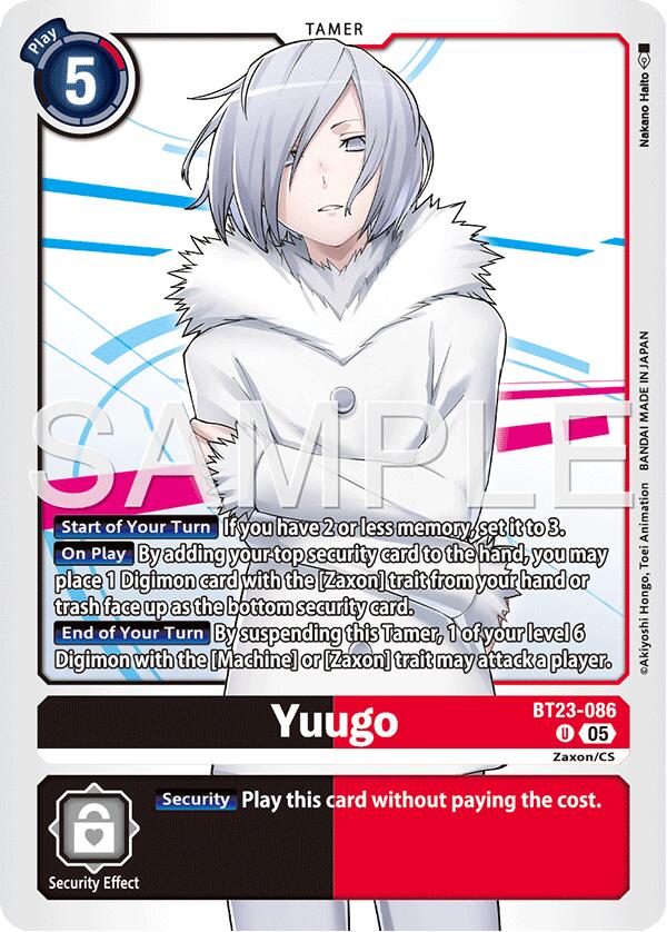 Yuugo BT23-086 [ Inglese / Giapponese ]