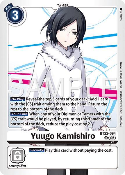 Yuugo Kamishiro BT22-094 [ Inglese / Giapponese ]