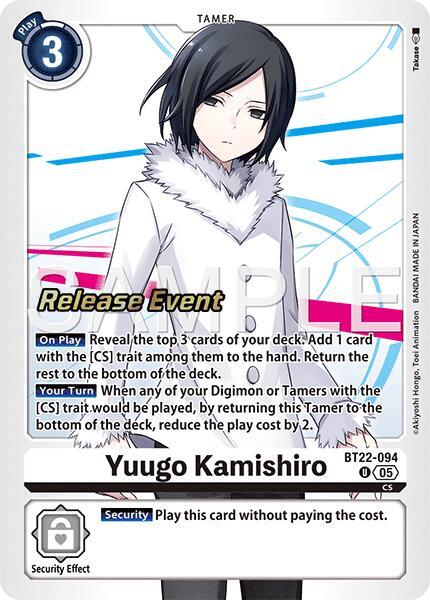 Yuugo Kamishiro BT22-094 [ Inglese / Giapponese ]
