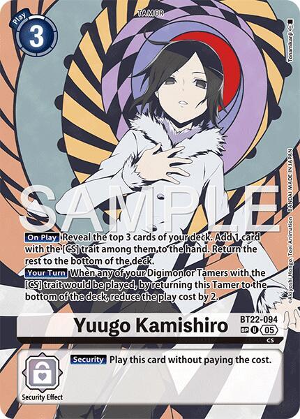 Yuugo Kamishiro BT22-094 [ Inglese / Giapponese ]