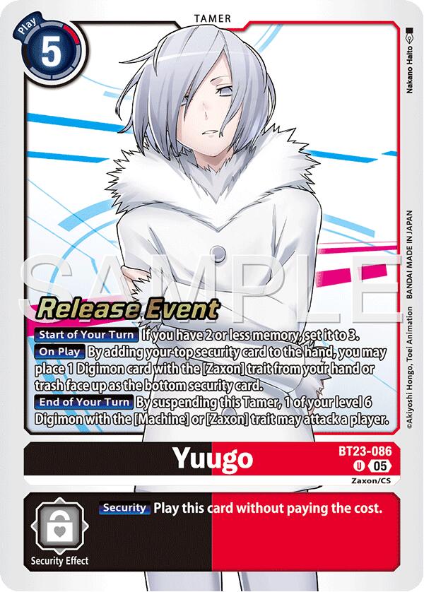 Yuugo BT23-086 [ Inglese / Giapponese ]