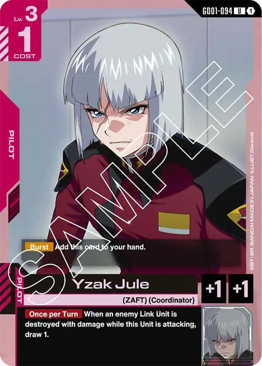 Yzak Jule GD01-094 [ Inglese / Giapponese ]