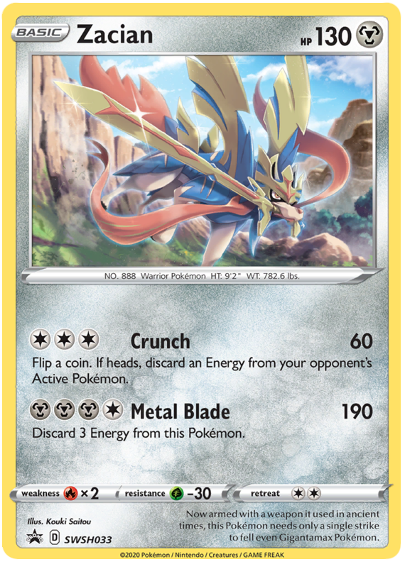 Zacian - SPSC Promo 033 [ Italiano / Inglese ]